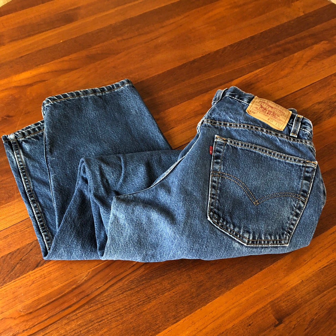 Vintage 1980s Levis 570 Baggy Baggy Jeans Size 34 | Etsy