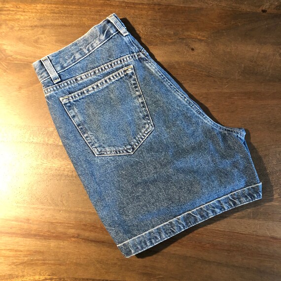 Vintage 1990s Liz Claiborne  Liz Wear Jean Shorts… - image 8