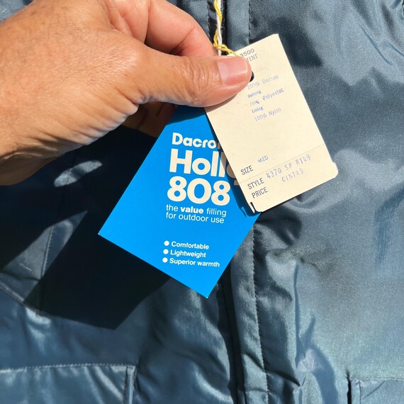 Vintage 1980s Amoco Hooded Utility Jacket NWT. Size M View 5