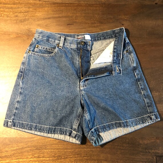 Vintage 1990s Liz Claiborne  Liz Wear Jean Shorts… - image 4