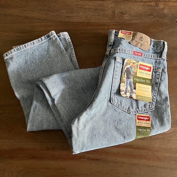 Vintage 1990s Wrangler Jeans Dead Stock Jeans Siz… - image 1