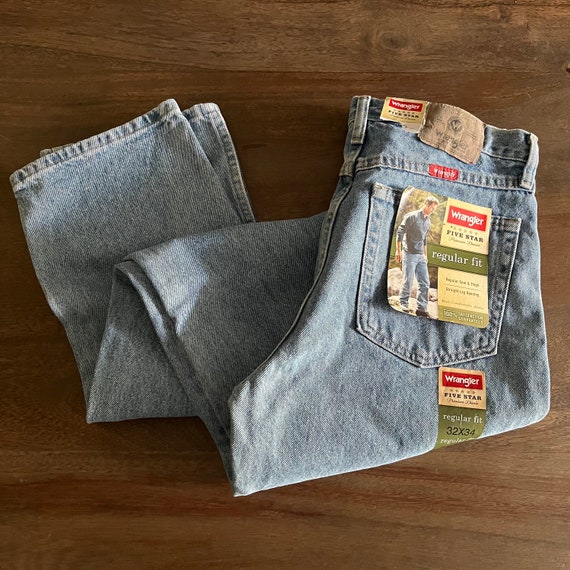 Vintage 1990s Wrangler Jeans Dead Stock Jeans Siz… - image 1