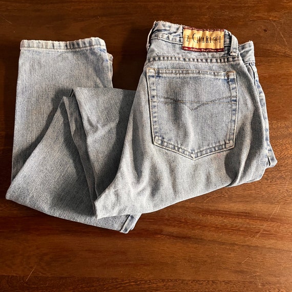 90s Z. Cavarici Boot Cut Jeans Size 6 / Vintage Jeans / Vintage