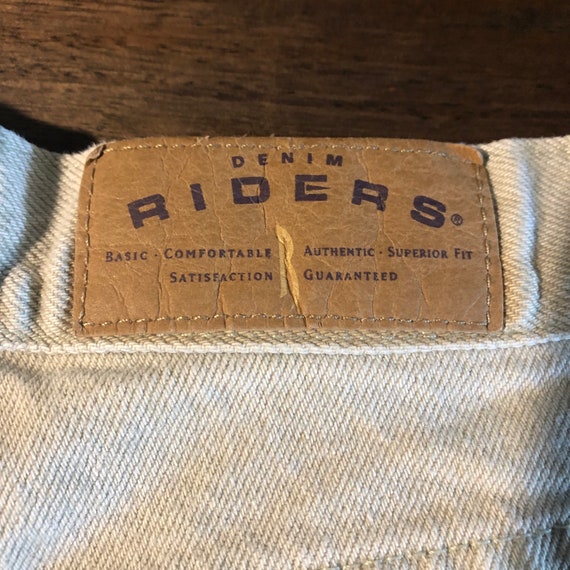 Vintage 1980s Riders By Lee Jean Shorts Size 14 - image 5