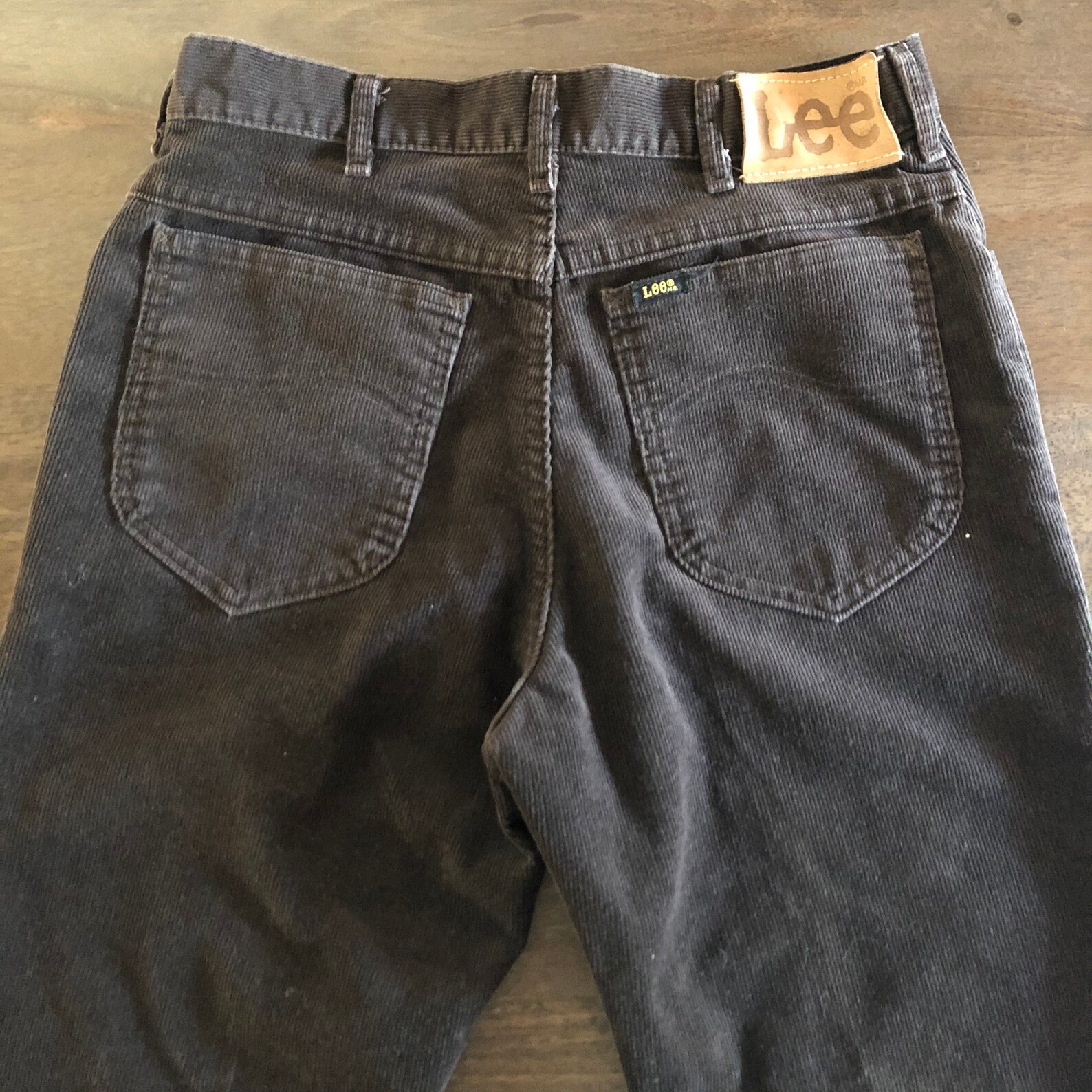 Vintage 1980s Lee Brown Corduroy Jeans Size 32 | Etsy