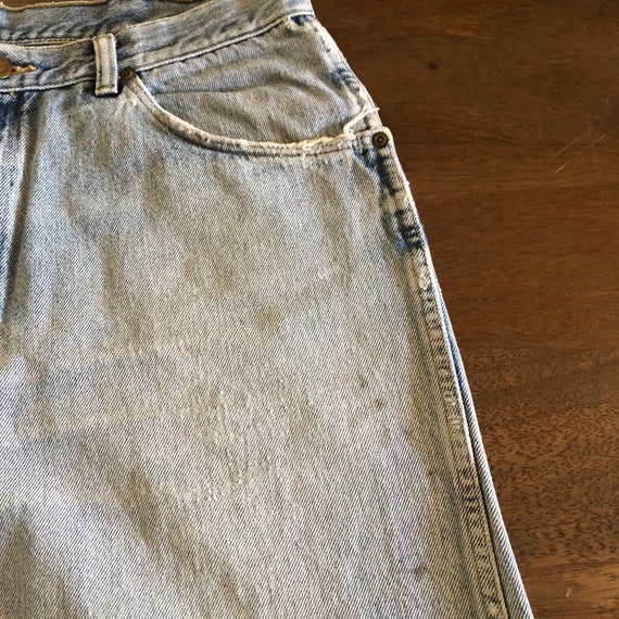 Vintage 1990s Destroyed Wrangler Jeans Size 36 - image 8