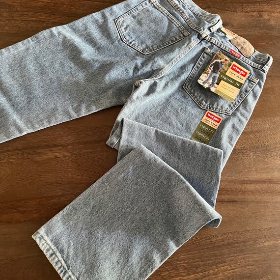 Vintage 1990s Wrangler Jeans Dead Stock Jeans Siz… - image 6