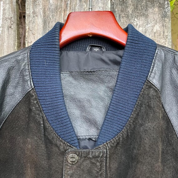 Xrider　フライトジャケット　エンリコ・コベリ　80～90’s Vintage 1980s Code Zero Intensity Embroidered Varsity Jacket. Size