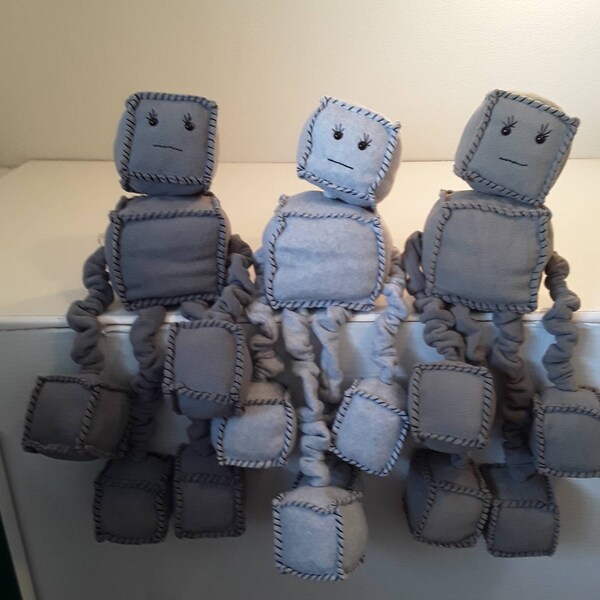 Robot Plush - Etsy