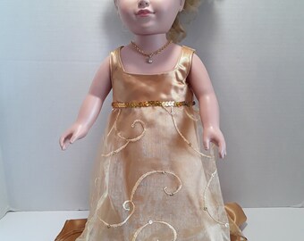 Vestido para muñeca de 18 pulgadas #223