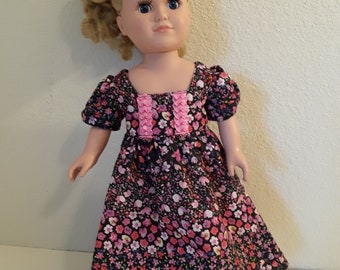 18 Inch Girl Doll  Regency Gown Dress  #385