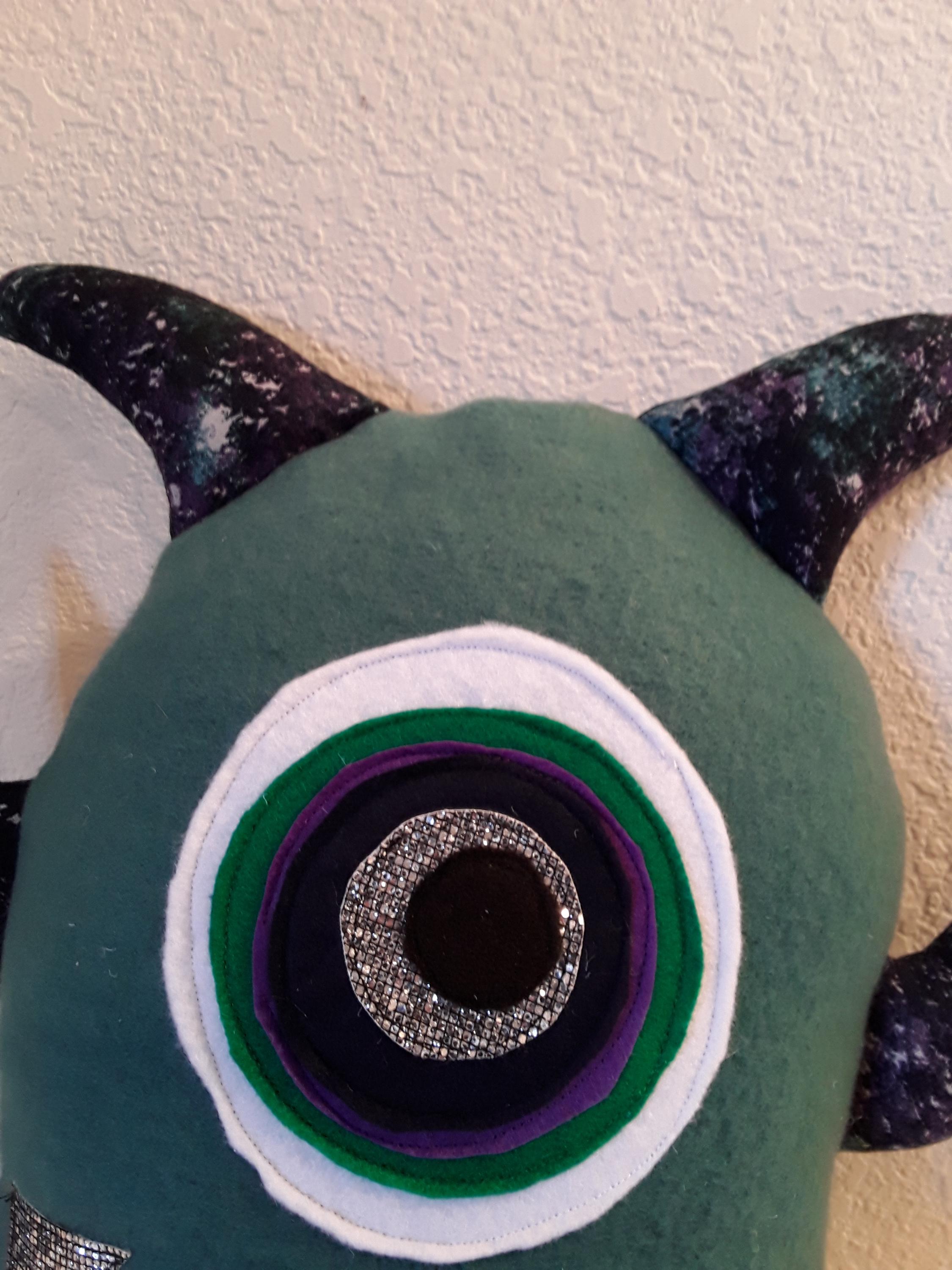 Green Space Alien Monster Pillow Plush - Etsy