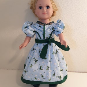 Vestido para muñeca de 18 pulgadas de la década de 1900 n.° 367