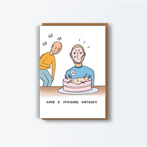 A Smashing Birthday Bday Greeting Card
