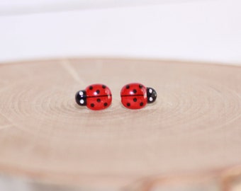 Ladybug Stud Earrings, Ladybug Gifts