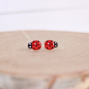 Ladybug Stud Earrings, Ladybug Gifts