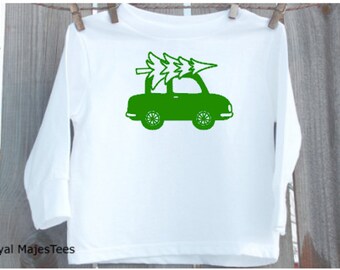 Christmas Tree Shirt, Kids Christmas Shirt, Toddler, Youth