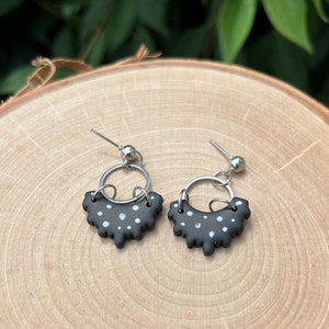 RBG Dissent Collar Earrings, Feminst Jewelry, Womens rights earrings