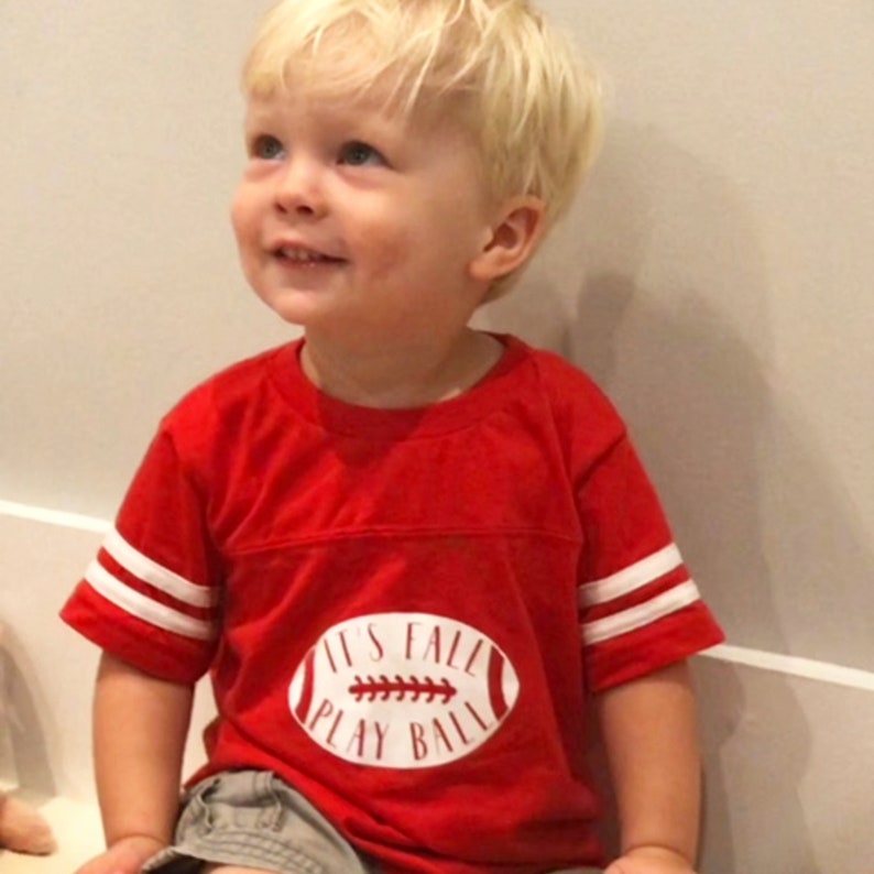 toddler boy football jersey