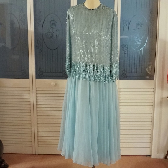 Vintage Victoria Royal Sequin Beaded 20s Style For