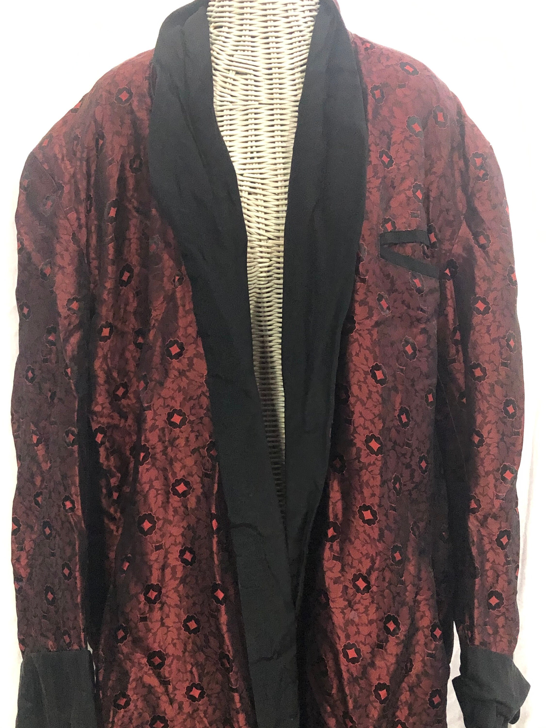 40s Smoking Jacket - Etsy
