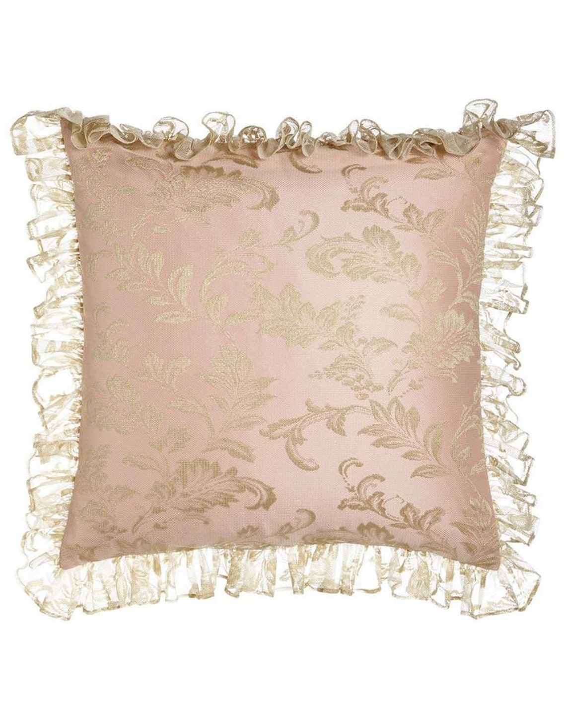 Neiman Marcus Sweet Dreams Euro Lace Pillow Shams Peaches & Etsy