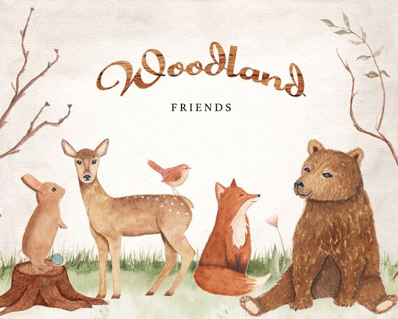 Featured image of post Woodland Theme Clipart