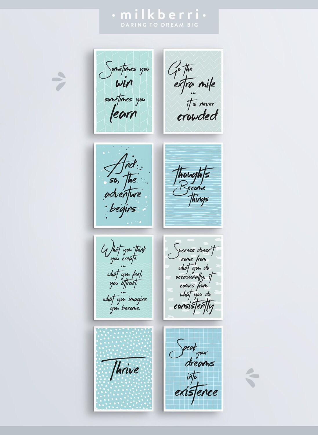 vision board quote cards 1 quote print vision board kit