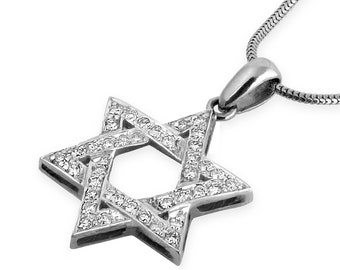 Jewish Star of David Glass Wall Hanging Ornament with Blue Evil Eye Jewish Star of David Glass Wall Hanging Ornament with Blue Evil Eye