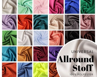 Allroundstoff in vielen verschiedenen Farben / Universal vielseitig einsetzbar ab 0,5m (5,00/m)