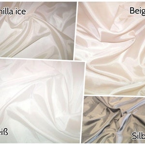 Futterstoff Polyester als Meterware in 29 verschiedenen Farben 1,99/m Bild 2