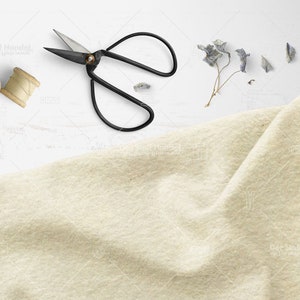 80% COTTON / 20% POLYESTER volume fleece Matildas Own 2.4 m wide from 0.5 m (19.20/meter)