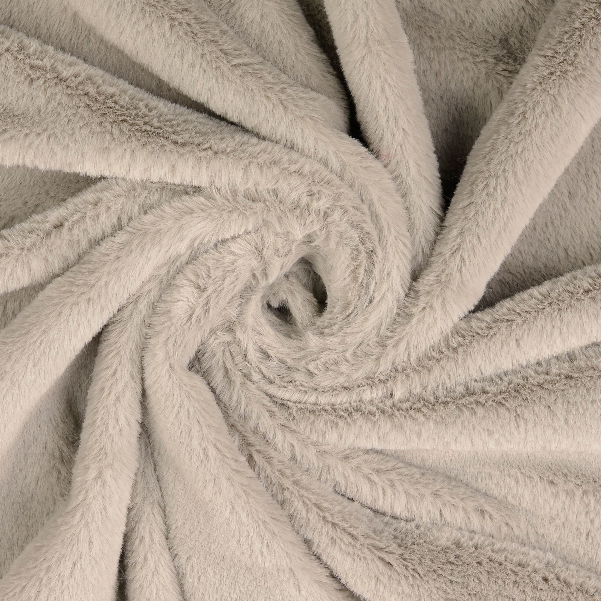 STOFFKONTOR Teddy Fellimitat Velboa Stoff - Kuschelweicher Plüschstoff