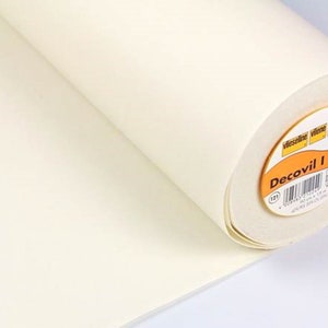 Vlieseline Freudenberg iron-on interfacing Decovil I Light Beige from 0.5 m (12.80/meter)