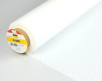 Vlieseline Freudenberg fusible interfacing H609, white, from 0.5 m (12.00/meter)
