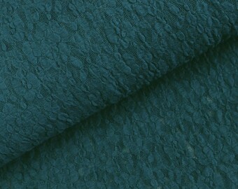 Lace elastic Kinda in PETROL from 0.5 m (19.50/meter)