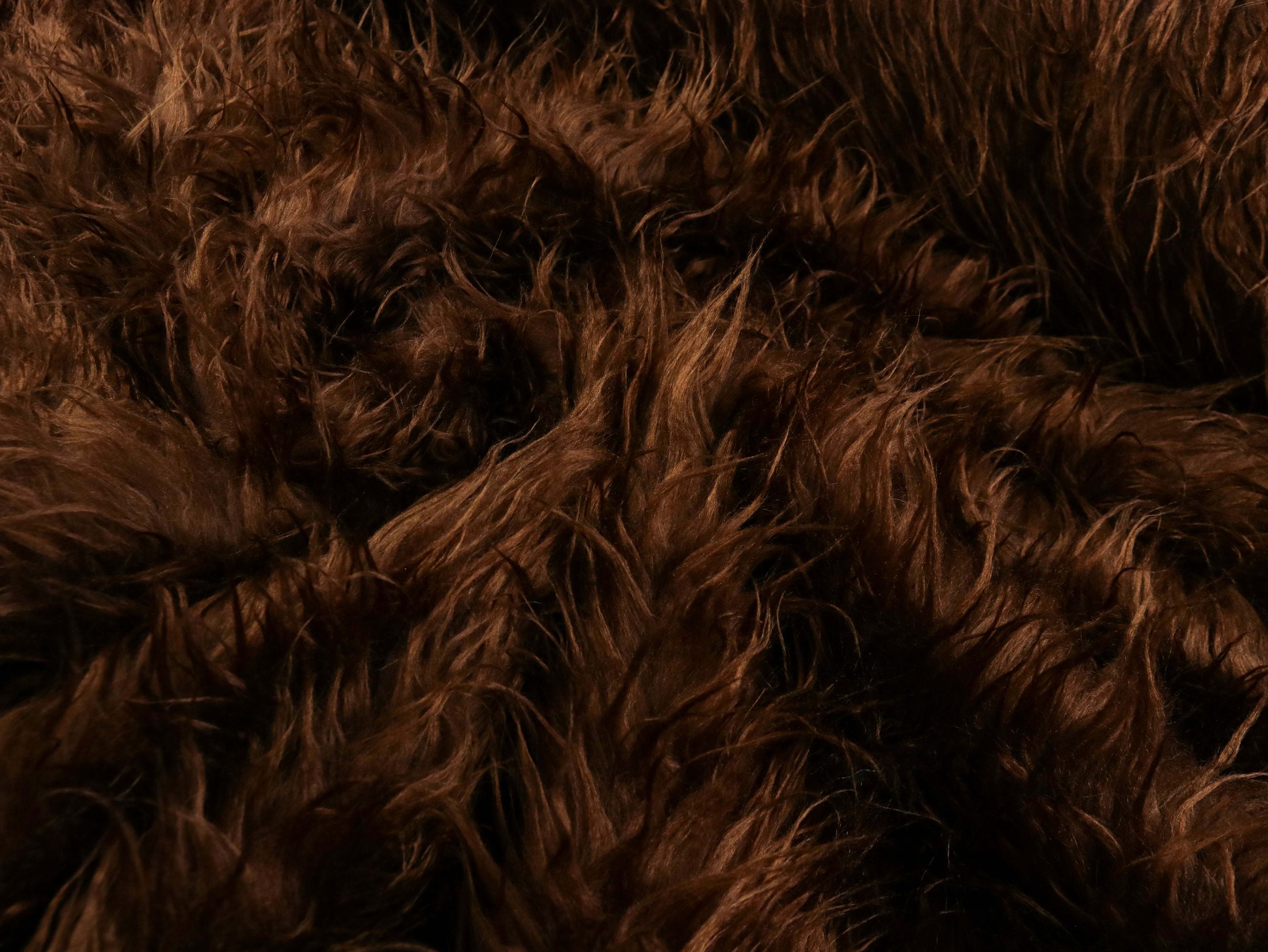 Café Tela Peluche Parisina Por Metro Peluche De Pelo Largo Tela De