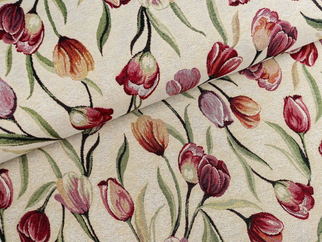 Lot De 2 Tapisseries Murales Anciennes Françaises - Motif Floral - 95x75 Cm - Coton