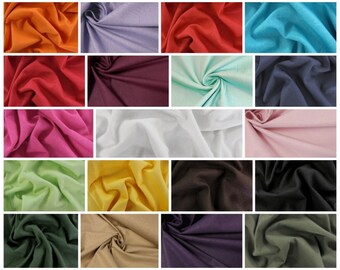 Mélange lin-viscose "Lorenzo" en différentes couleurs à partir de 0,5 m (9,60/mètre)