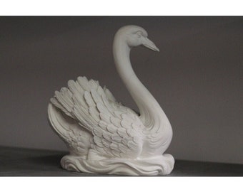 Marble Graceful Swan