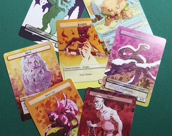 Customizable Magic The Gathering Tokens x6
