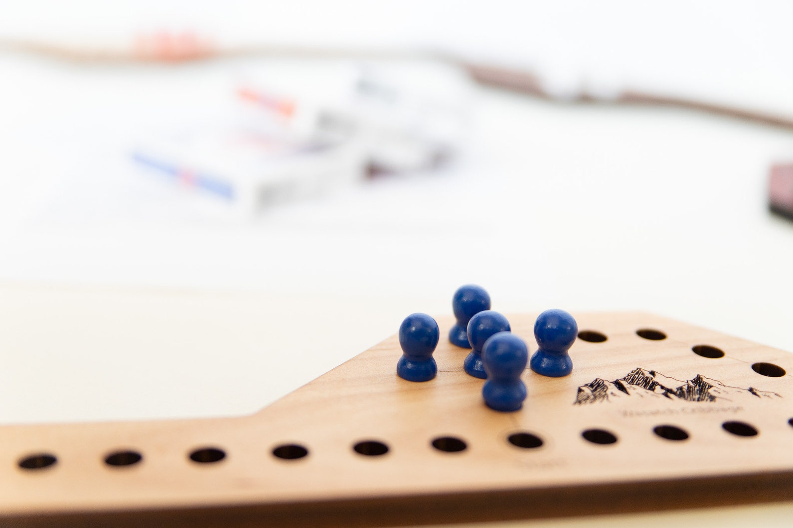 Wasatch Cribbage aka Jokers and Pegs Board Game Etsy