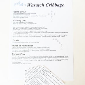 Wasatch Cribbage image 7