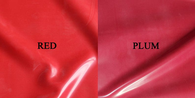 Sheet Latex/Rubber by Continuous Metre, Qtr or Half Metre 1m Width, 0.25mm Gauge Main Colours UK SELLER image 5