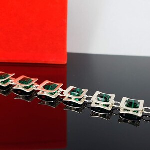 Design Bracelet Sterling Silver Swarovski Crystal