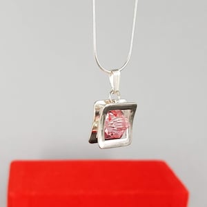 Design Pendant Sterling Silver Swarovski Crystal