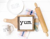 Yum svg, Kitchen svg, Yum food svg, Digital cut files, Instant Download