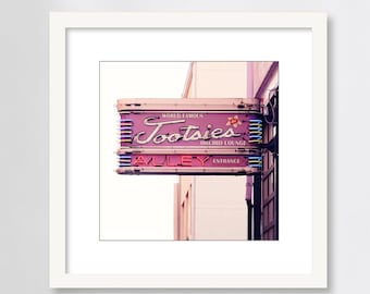 Nashville Tootsies Sign, Tootsies Orchid Lounge, Country Music Bar, Color or Black and White Photography, Nashville Wall Art Print