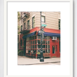 Friends Apartment New York Print, West Village, NYC, Little Owl Cafe, Greenwich Village, New York City Wall Art