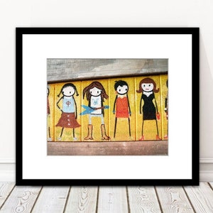 STIK Street Art, Girls Room Wall Art, Graffiti Art, London Photography, Fine Art Print, Fashion, Teen Decor, Urban Photography
